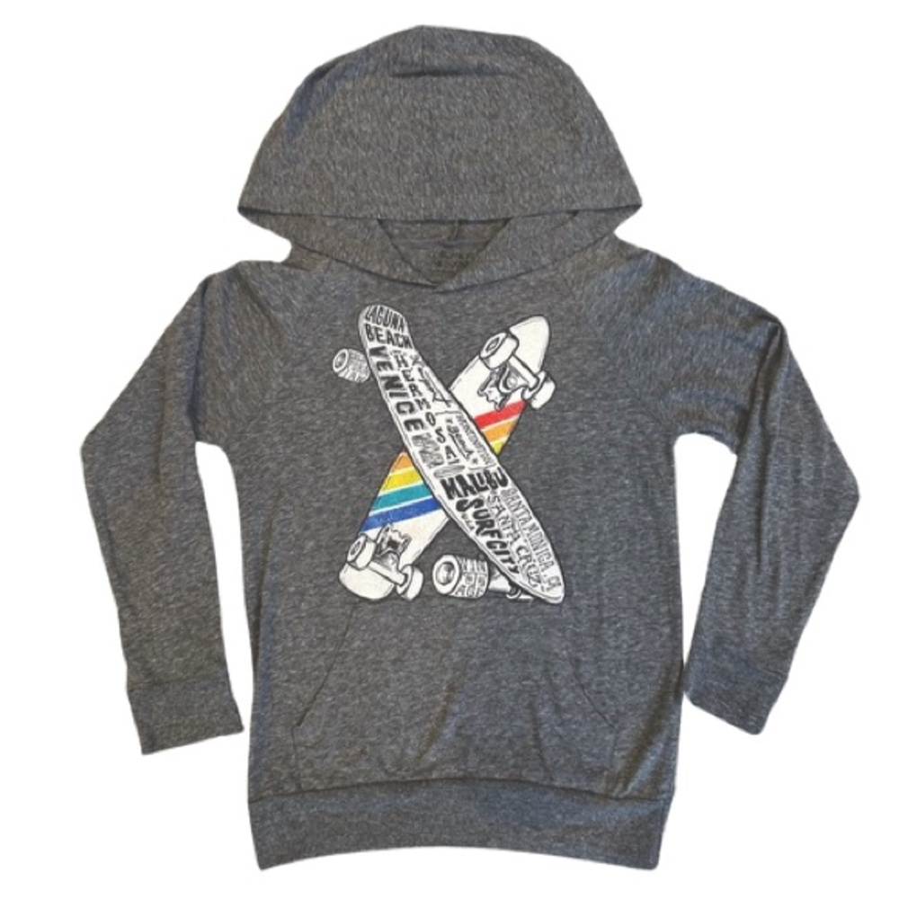 Californian Vintage Long Sleeve Hoodie, size 6